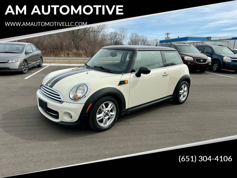 2011 MINI Cooper for sale at AM AUTOMOTIVE in Forest Lake MN