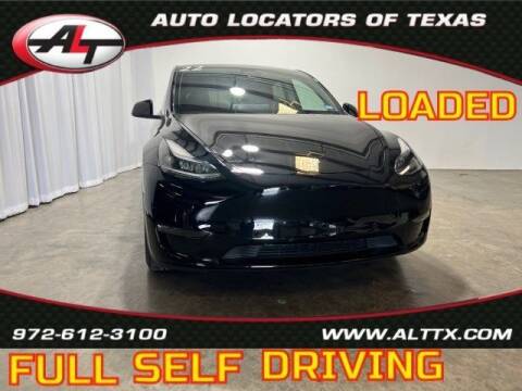 2022 Tesla Model Y for sale at AUTO LOCATORS OF TEXAS in Plano TX