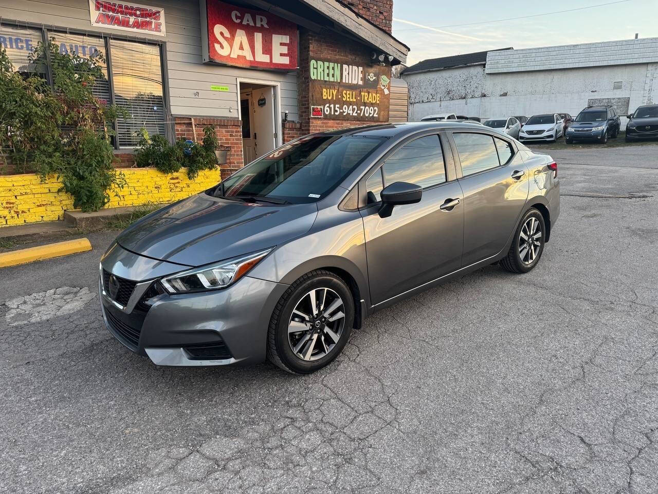 2021 Nissan Versa for sale at Green Ride LLC in NASHVILLE, TN