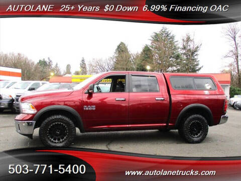 2017 RAM 1500 for sale at AUTOLANE in Portland OR