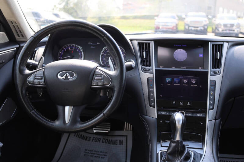 2017 Infiniti Q50 Red Sport 400