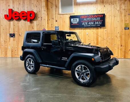2012 Jeep Wrangler for sale at Boone NC Jeeps-High Country Auto Sales in Boone NC