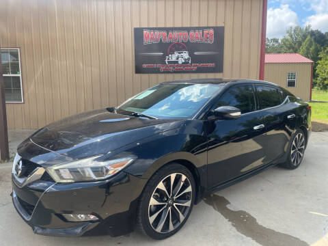 2016 Nissan Maxima for sale at Maus Auto Sales in Forest MS