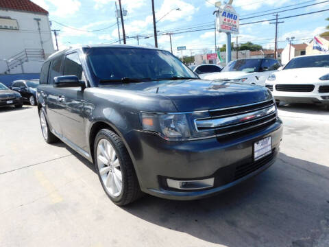 2015 Ford Flex for sale at AMD AUTO in San Antonio TX