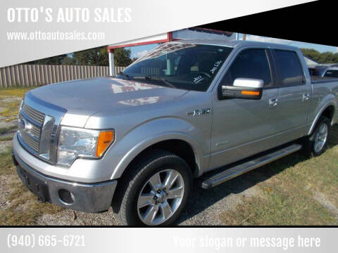 2011 Ford F-150 for sale at OTTO'S AUTO SALES in Gainesville TX