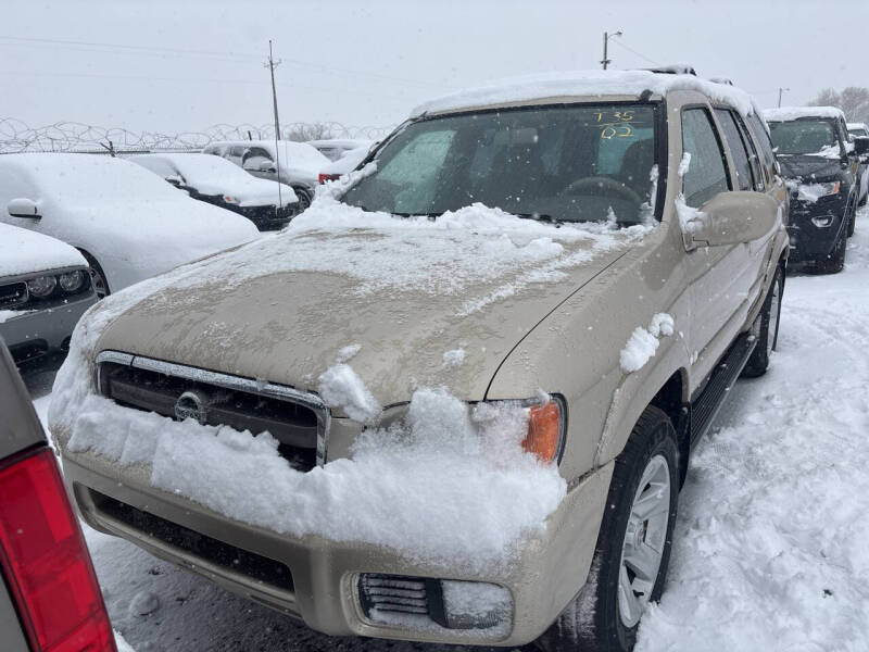 2002 Nissan Pathfinder for sale at PYRAMID MOTORS - Fountain Lot in Fountain CO