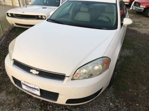 2008 Chevrolet Impala for sale at Simmons Auto Sales in Denison TX