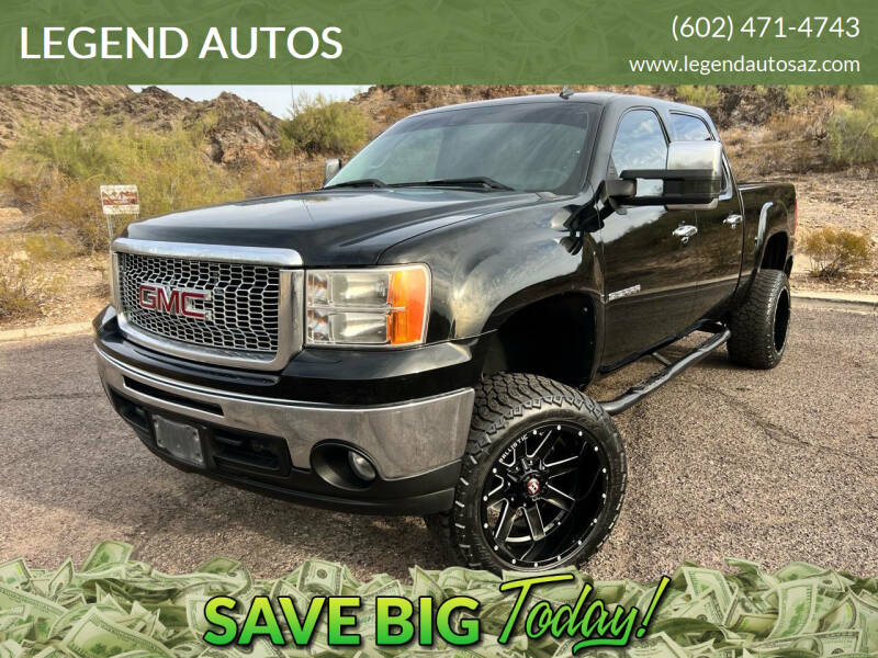 2012 GMC Sierra 1500 for sale at LEGEND AUTOS in Phoenix AZ