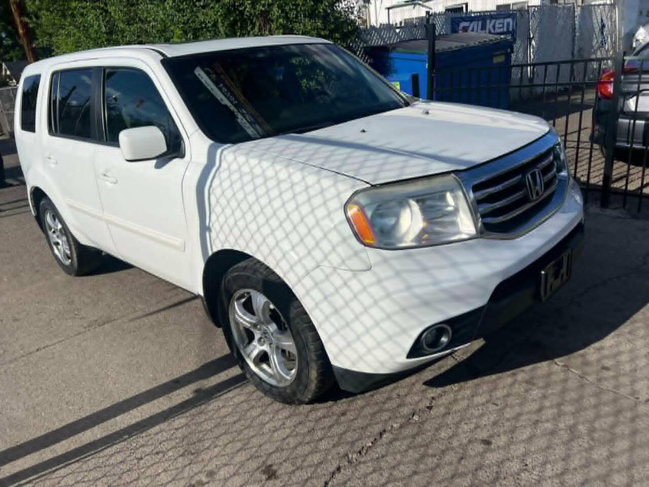 White 2015 Honda Pilot EX-L 4x4 EX-L 4dr SUV 1