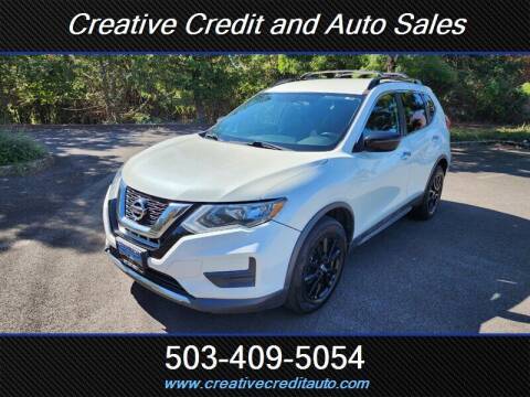 2017 Nissan Rogue for sale at Creative Credit & Auto Sales in Salem OR