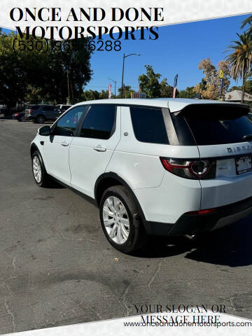 2016 Land Rover Discovery Sport for sale at Once and Done Motorsports in Chico CA