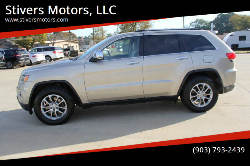 2014 Jeep Grand Cherokee for sale at Stivers Motors, LLC in Nash TX