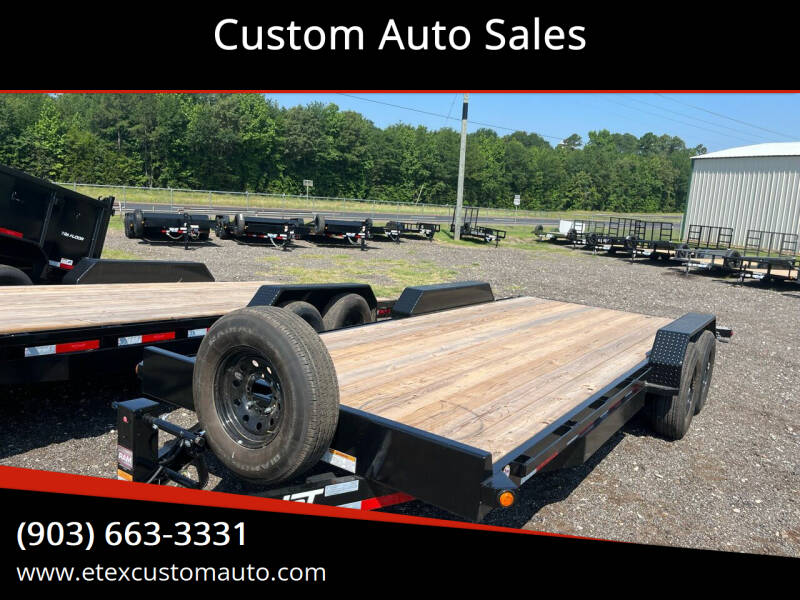 2024 Top Hat 20x83 Equipment Hauler for sale at Custom Auto Sales - TRAILERS in Longview TX