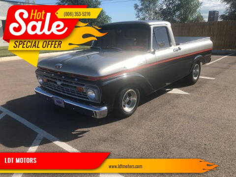 1964 Ford F-100 for sale at LDT MOTORS in Amarillo TX