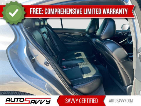 2022 Infiniti Q50 Red Sport 400