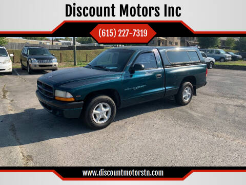 1998 Dodge Dakota for sale at Discount Motors Inc in Nashville TN
