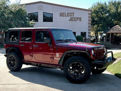 2010 Jeep Wrangler Unlimited for sale at SELECT JEEPS INC in League City TX