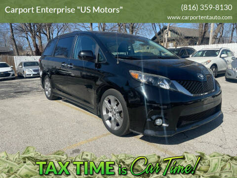 2013 Toyota Sienna for sale at Carport Enterprise "US Motors" in Kansas City MO