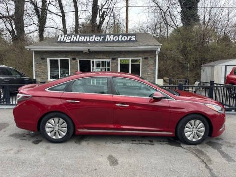 2016 Hyundai Sonata Hybrid for sale at Highlander Motors in Radford VA