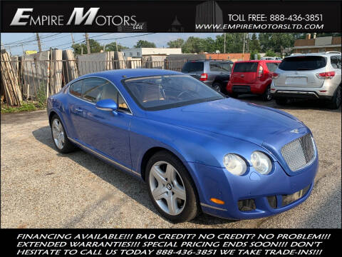 2005 Bentley Continental for sale at Empire Motors LTD in Cleveland OH
