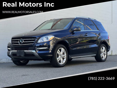 2015 Mercedes-Benz M-Class for sale at Real Motors Inc in Arlington MA