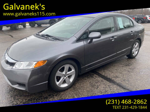 2010 Honda Civic for sale at Galvanek's in Cadillac MI