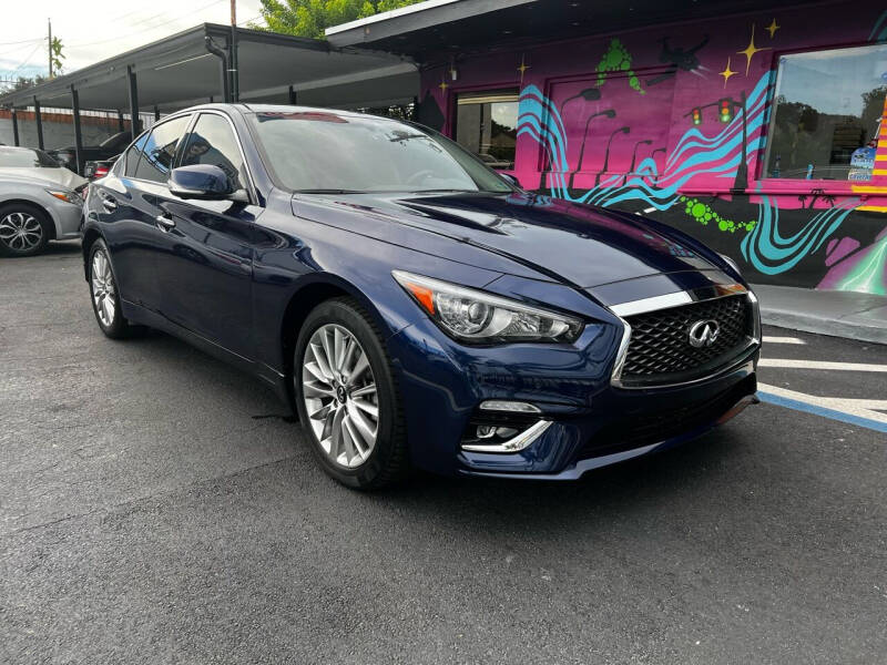 2021 Infiniti Q50 for sale at EM Auto Sales in Miami FL