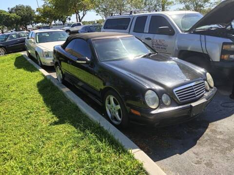2003 Mercedes-Benz CLK for sale at LAND & SEA BROKERS INC in Pompano Beach FL