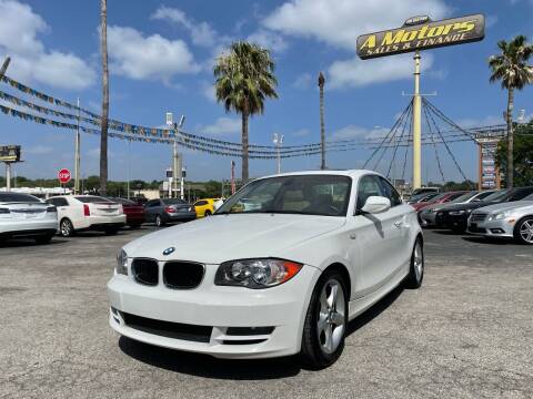 2011 BMW 1 Series for sale at A MOTORS SALES AND FINANCE - 6226 San Pedro Lot in San Antonio TX