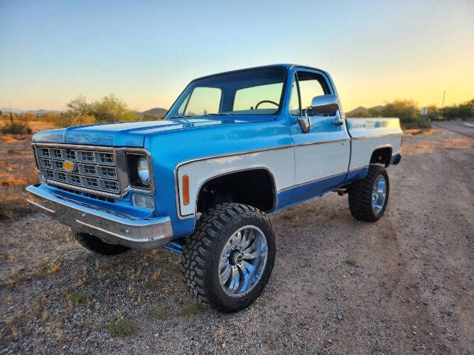 1977 Chevrolet C/K 20 Series for sale at Classic Car Deals in Cadillac MI