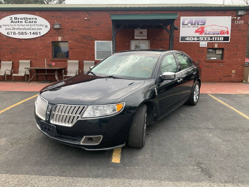 2010 Lincoln MKZ for sale at Cars4Less GA in Alpharetta GA