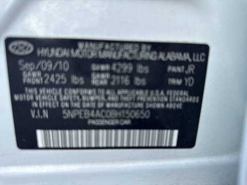 2011 Hyundai Sonata GLS