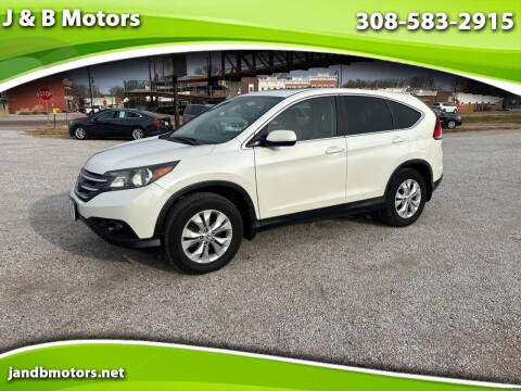 2013 Honda CR-V for sale at J & B Motors in Wood River NE