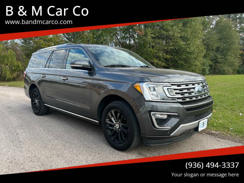 2019 Ford Expedition for sale at B & M Car Co in Conroe TX