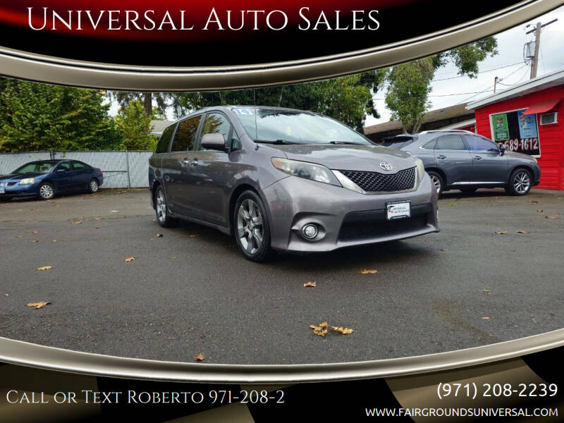 2014 Toyota Sienna for sale at Universal Auto Sales in Salem OR