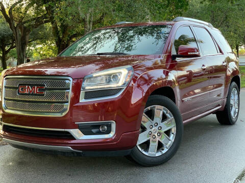 2016 GMC Acadia for sale at HIGH PERFORMANCE MOTORS in Hollywood FL