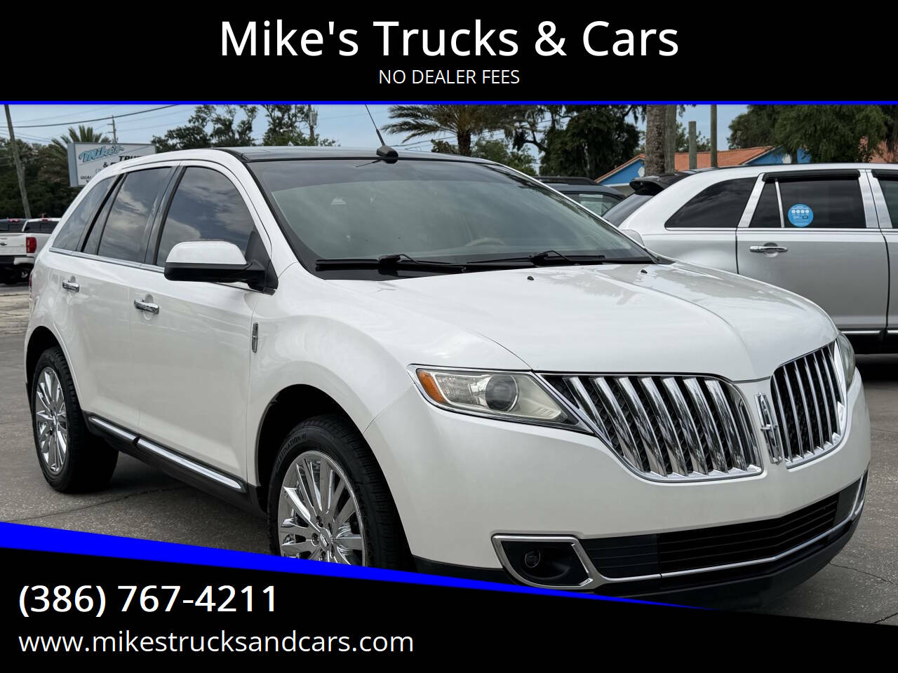 White 2011 Lincoln MKX Base 4dr SUV 1