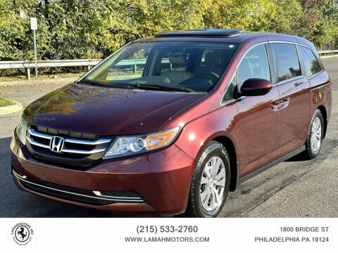 2014 Honda Odyssey for sale at LAMAH MOTORS INC in Philadelphia PA