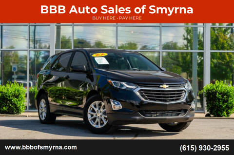 2020 Chevrolet Equinox for sale at BBB Auto Sales of Smyrna in Smyrna TN