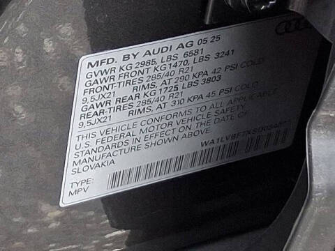 2025 Audi Q7 quattro Premium Plus 55 TFSI