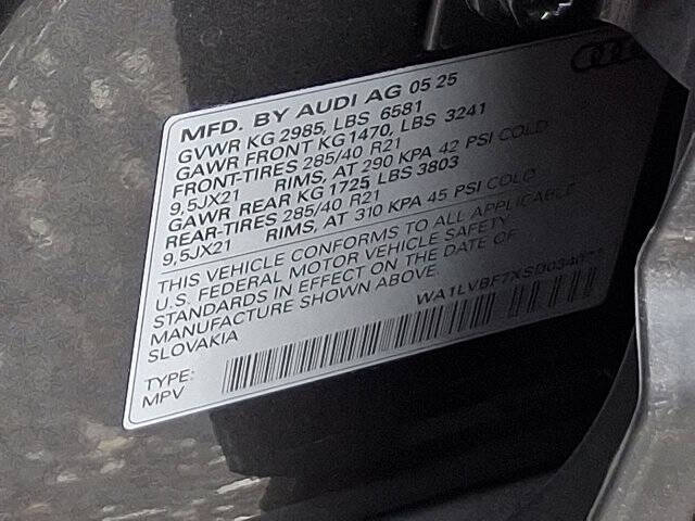 2025 Audi Q7 quattro Premium Plus 55 TFSI