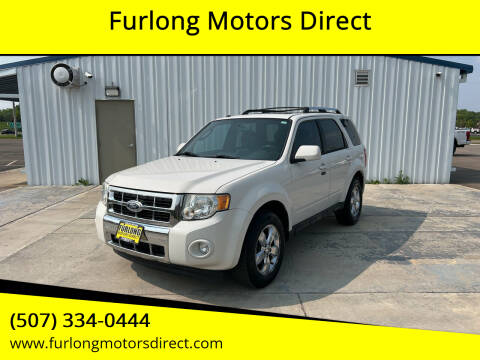 2010 Ford Escape for sale at Furlong Motors Direct in Faribault MN