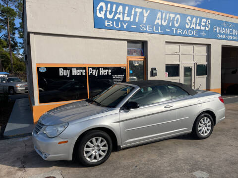 2008 Chrysler Sebring for sale at QUALITY AUTO SALES OF FLORIDA in New Port Richey FL