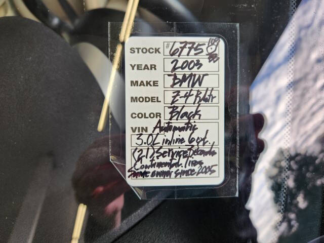 2003 BMW Z4 3.0i