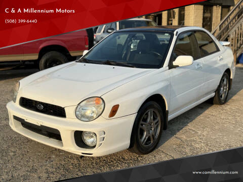 2002 Subaru Impreza for sale at C & A Millennium Motors in Attleboro MA