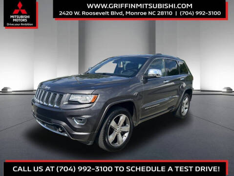 2014 Jeep Grand Cherokee for sale at Griffin Mitsubishi in Monroe NC