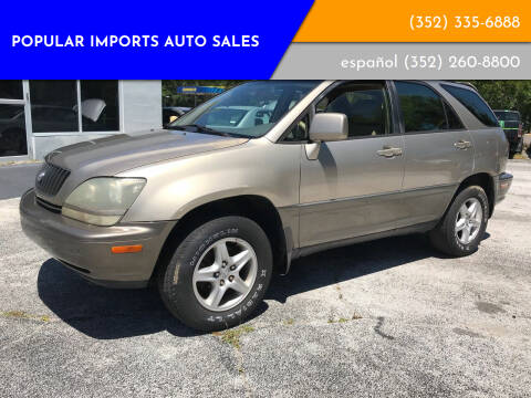 1999 Lexus RX 300 for sale at Popular Imports Auto Sales - Popular Imports-InterLachen in Interlachehen FL