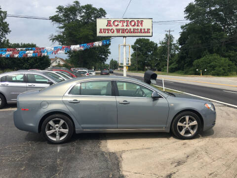 2008 Chevrolet Malibu for sale at Action Auto Wholesale in Painesville OH