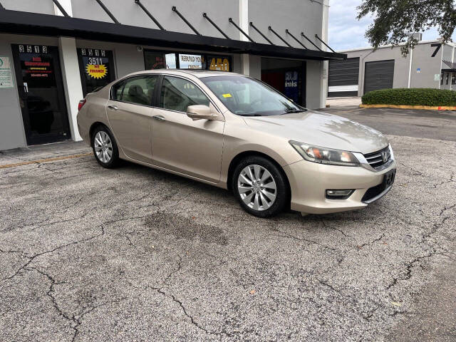 2013 Honda Accord for sale at M & J UNITED AUTO SALES in LAUDERDALE LAKES, FL