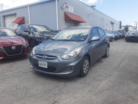 2016 Hyundai Accent for sale at A&R MOTORS in Portsmouth VA
